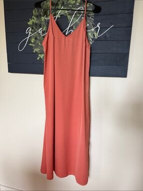 a new day Coral Slip Maxi Dress